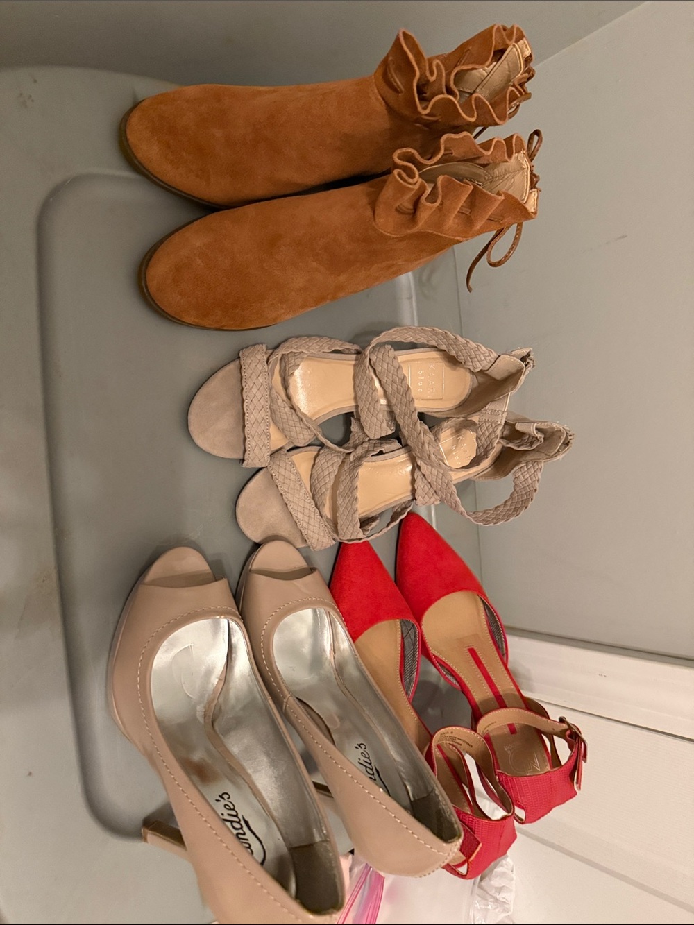 Lot of 4 pairs of Women's shoes